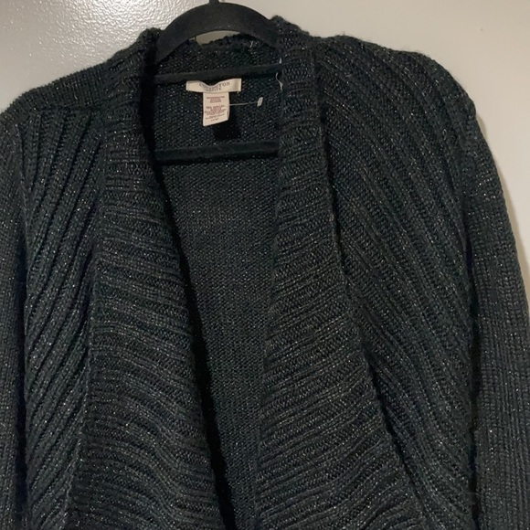 Covington Black Sweater Large Petite - Picture 2 of 8
